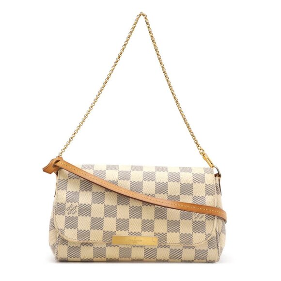 LOUIS VUITTON Ivory Damier Shoulder Bag - Picture 2 of 10